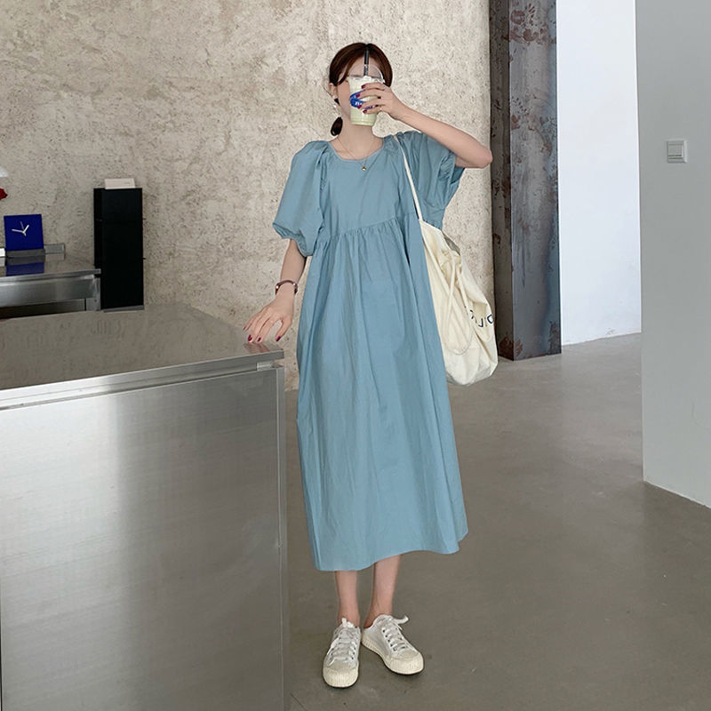 Đầm Kiểu Dáng Nhẹ Nhàng Thanh Lịch Phong Cách Nhật Bản