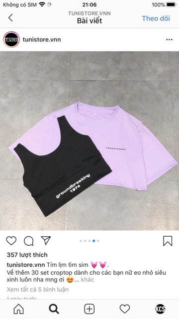 ��Set Áo Croptop Cực Hot | BigBuy360 - bigbuy360.vn