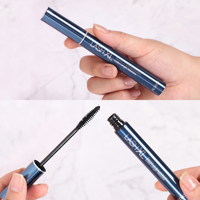 1 Mascara Sợi Tơ 4D Chống Thấm Nước Làm Dài Dày Và Cong Mi Lâu Trôi