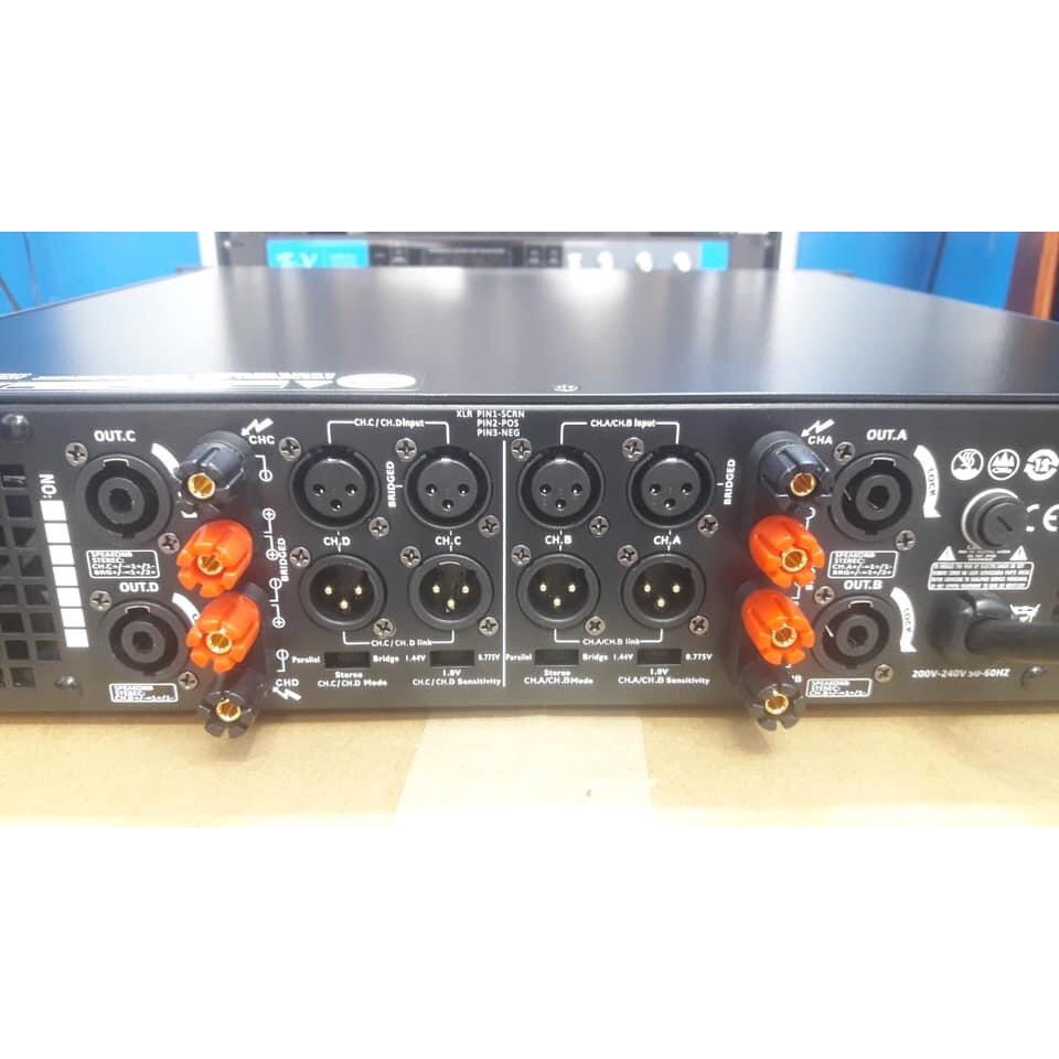 MAIN 4 kênh công suất  ADF F-4800, nhập khẩu, giá RẺ NHẤT,công suất 800/1 ,bao hành 1 năm ,1 tháng đổi trả miến phí