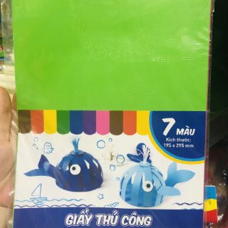 Giấy thủ công A4 Hồng Hà