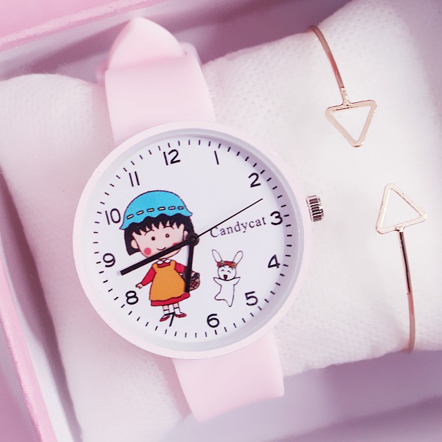 Đồng hồ thời trang nữ dây cao su Maruko Candycat PKHRCAT002 (Đường kính mặt: 36 mm) | WebRaoVat - webraovat.net.vn