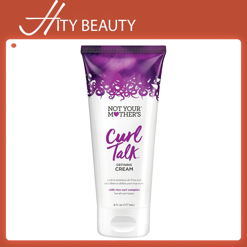 Kem tóc Not Your Mother's Curl Talk Defining Cream 177ml - Hity Beauty