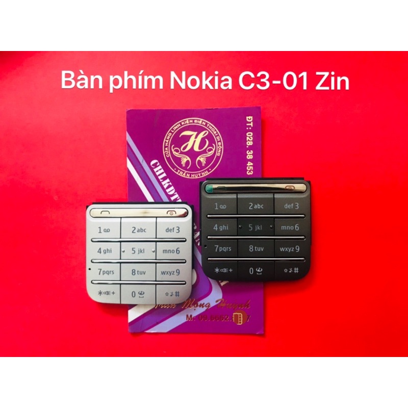 Bàn phím Nokia C3-01 zin