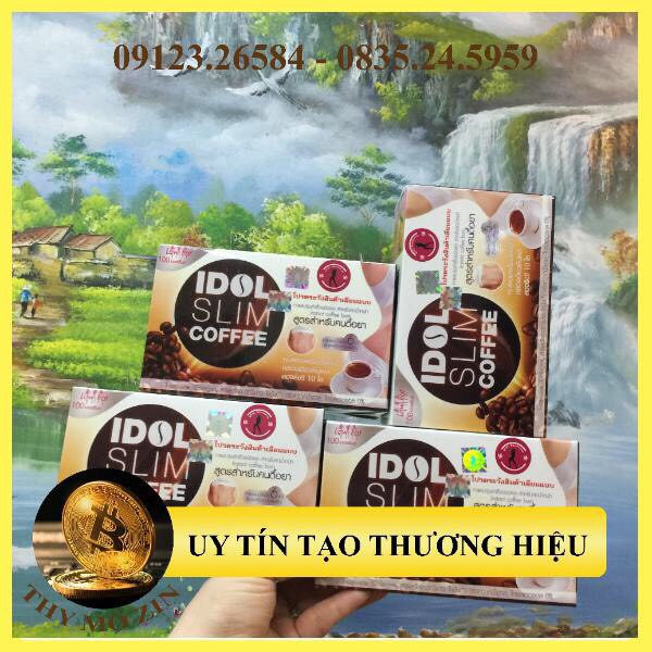 [ 4 Hop]  ca phe idol slim-idol slim coffee - Mẫu Cũ S.Manh -thymozinshop