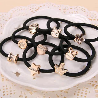 Cột Tóc Đính Hạt Charm Co Dãn Đàn Hồi SC20