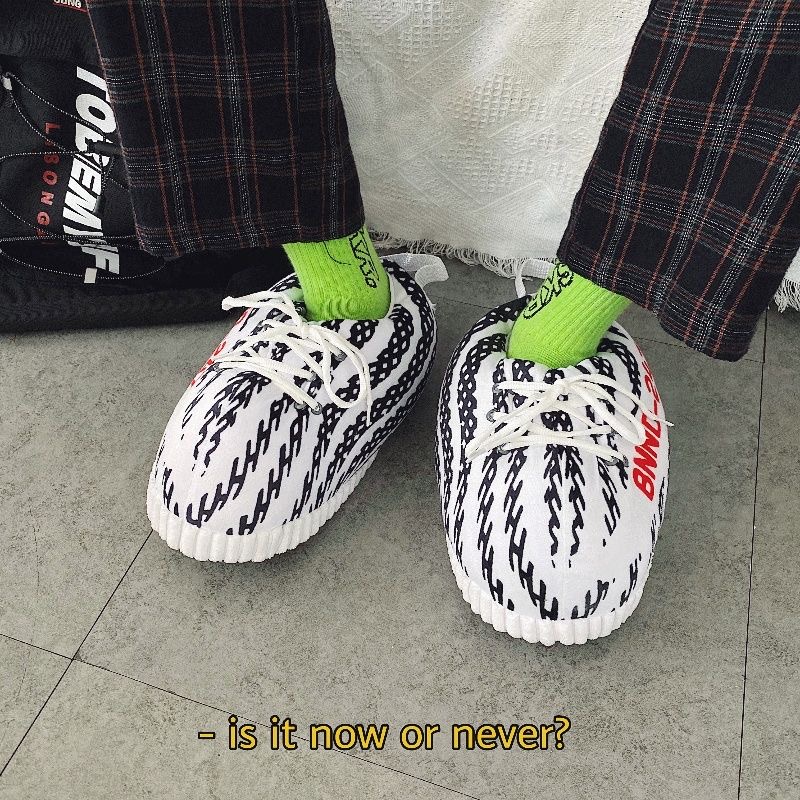 Giày bông Sneaker đi trong nhà ĐẾ CAO SU nhiều mẫu giữ ấm mùa đông