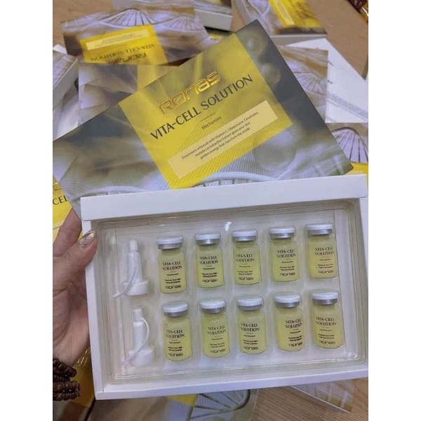 (HỘP 10 LỌ) TẾ BÀO GỐC RONAS VÀNG