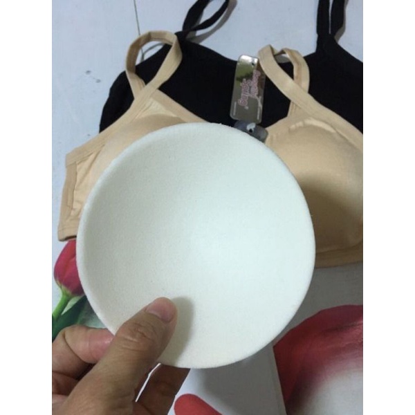 Áo bra 3 dây cotton ko gọng có mút