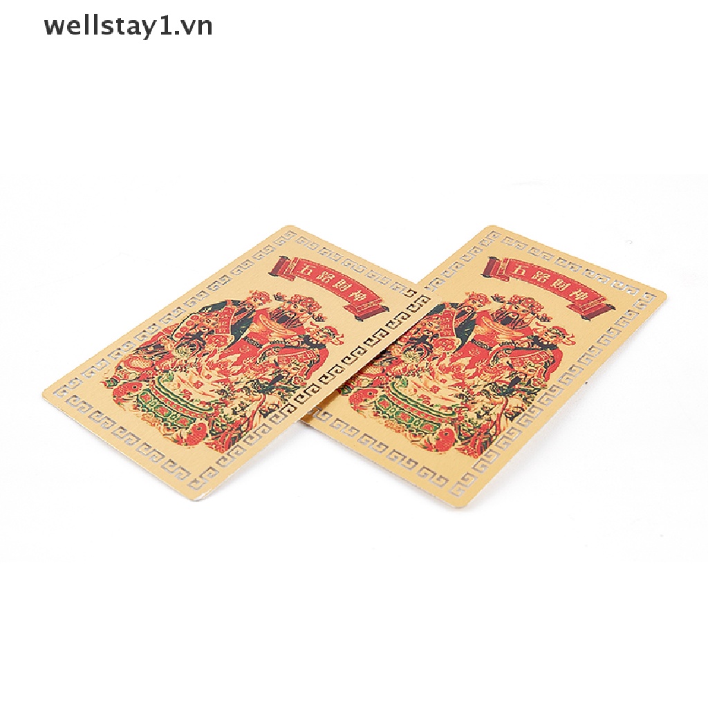 1 Thẻ Bùa May Mắn Mang Lại May Mắn Phong Thủy Trang Trí Nhà Cửa