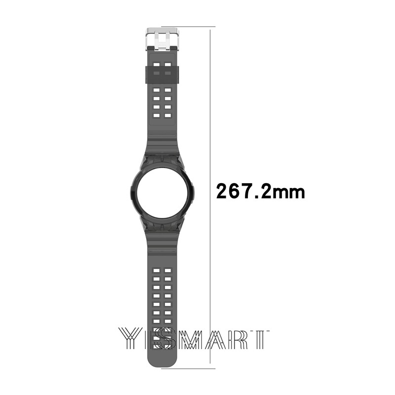 Dây Đeo Tpu Mềm Trong Suốt 2 Trong 1 Cho Đồng Hồ Huawei Watch Gt 2 46mm