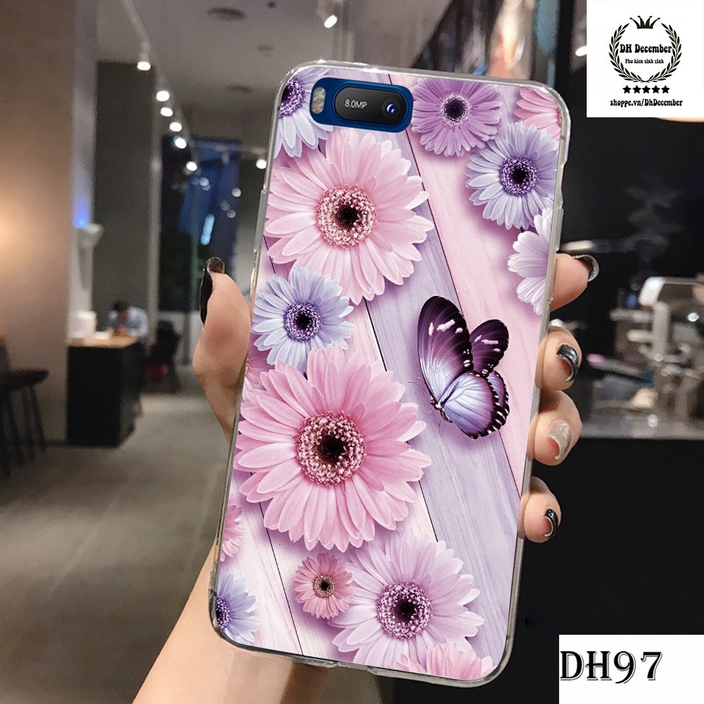 Ốp lưng Vsmart BEE in hình hoa tinh tế , mới mẻ DH DECEMBER