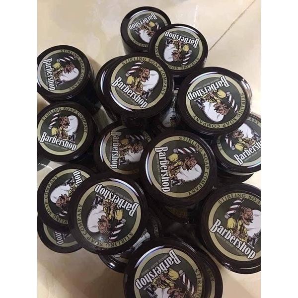Sáp vuốt tóc cứng baber shopee
