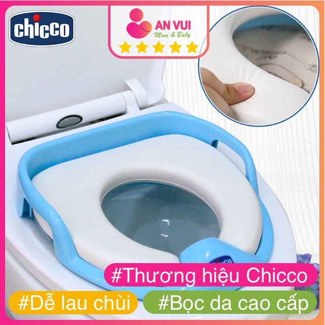 Bệ Thu Nhỏ Bồn Cầu Chicco Cho Bé Tự Lập Đi Vệ Sinh, Toilet Thu Nhỏ - An Vui Mom&amp;Baby