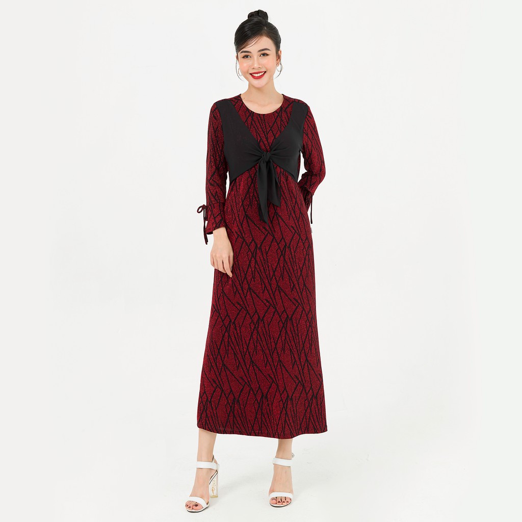 Đầm Dạ Hội SHE'S BACK Voan Ngực S63T20Q074
