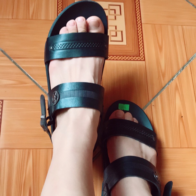 Dép quai hậu da nam