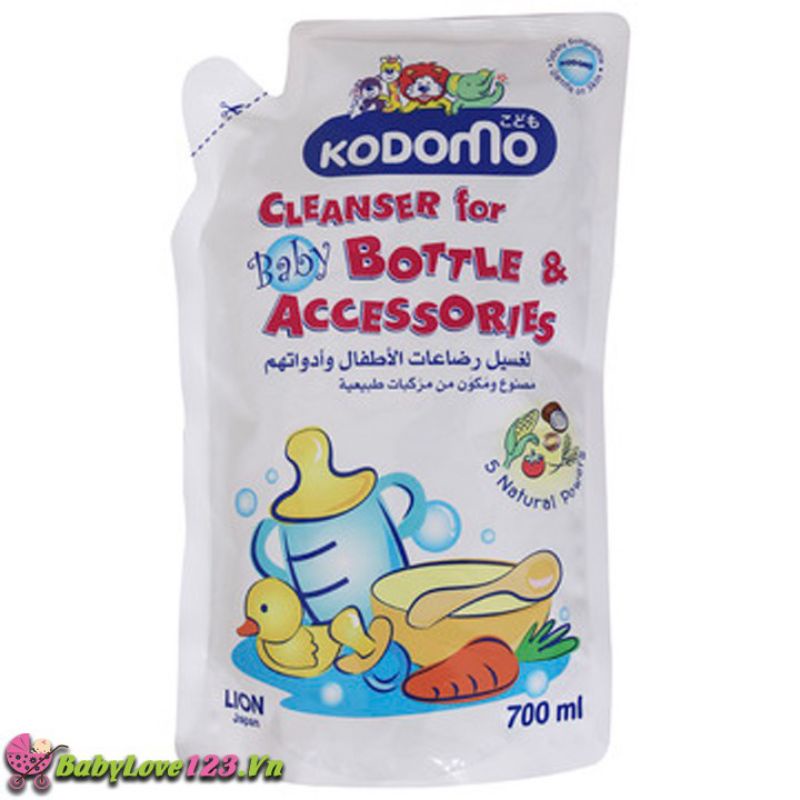 Nước Rửa Bình sữa KODOMO 700ML