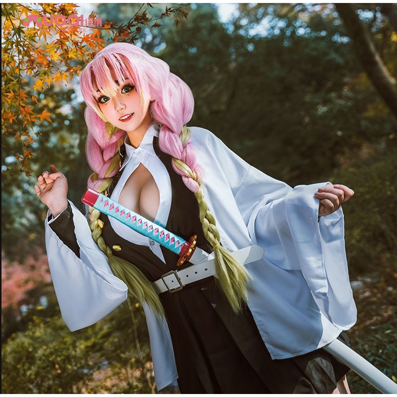 [Kimetsu no Yaiba] Sale set đồng phục Mitsuri cosplay