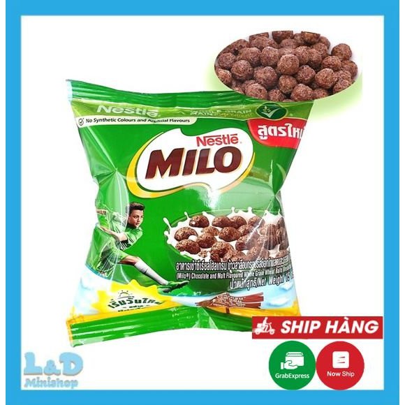 Ngũ Cốc Ăn Sáng Nestle Milo gói 15gram