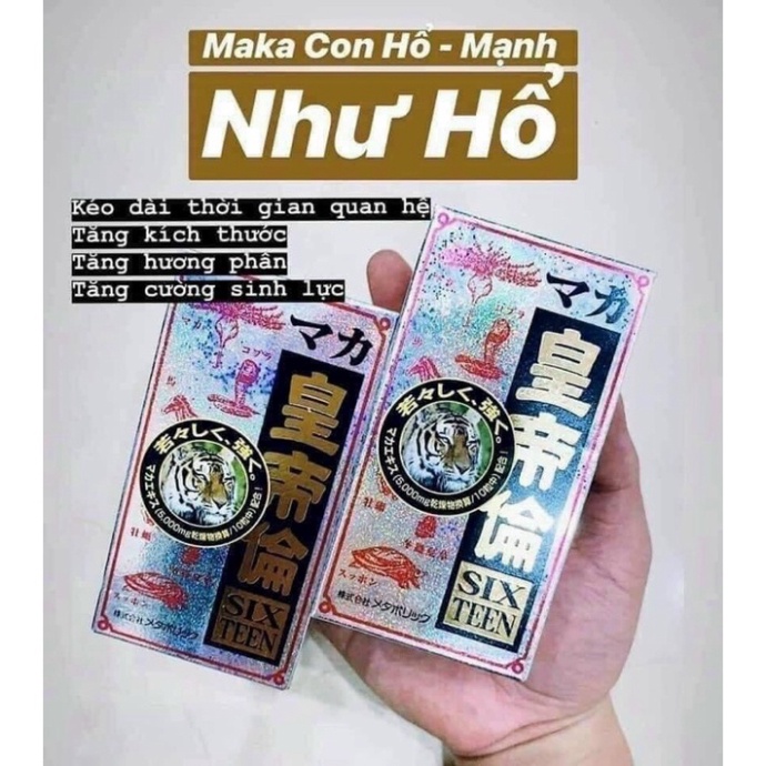 Viên uống bổ thận tráng dương Maka Sixteen Nhật Bản