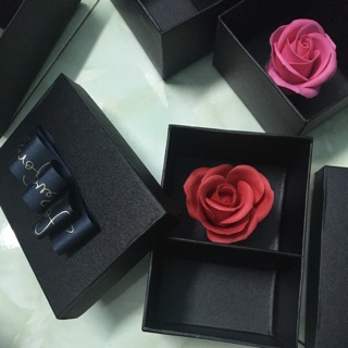 Combo 3 hộp đựng son hoa hồng sáp thơm