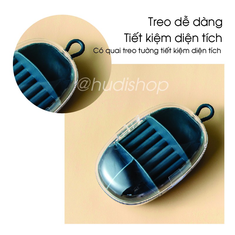 Hộp đựng Trang Sức Mini, Đựng Trang sức, Đồ Cá nhân, Mỹ phẩm, Nhở gọn/Dung tích lớn/Dễ dàng vệ sinh Hudishop GD320