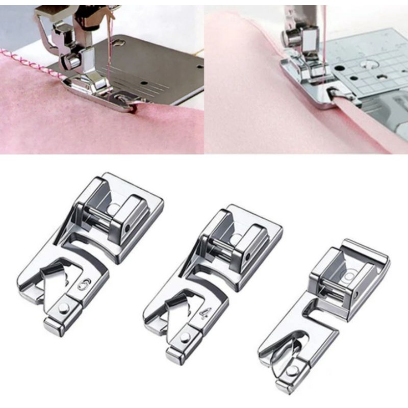 Chân vịt cuốn biên máy may gia đình (3 size)