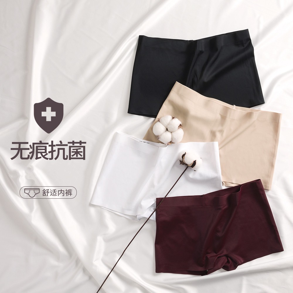 Quần lót boxer màu trơn thời trang thoải mái cho nữ giới