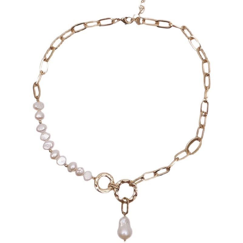 Vòng Cổ Choker 2022 Đính Hạt Ngọc Trai Tự Nhiên Phong Cách Cổ Điển Thời Trang Cho Nữ