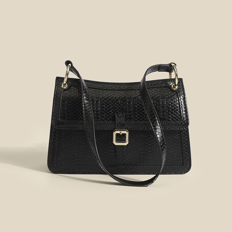 IELGY Túi Dưới Cùng Màu Sắc Tương Phản Phong Cách Retro niche Cao Cấp Dành Cho Nữ