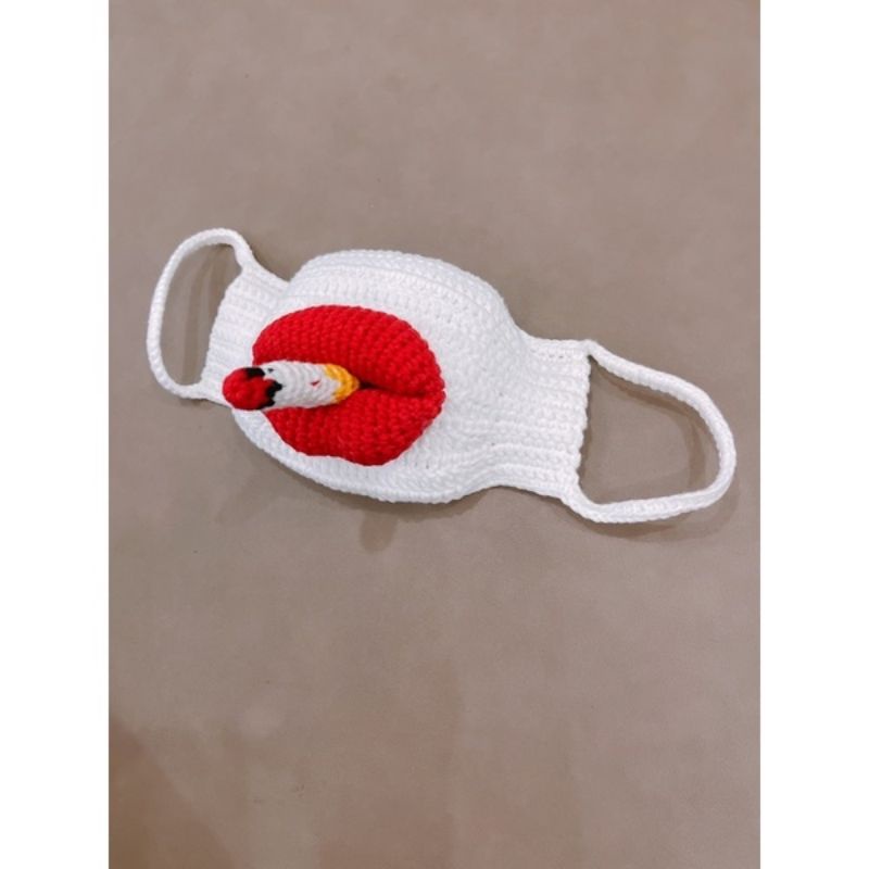 Khẩu trang hình môi 3d