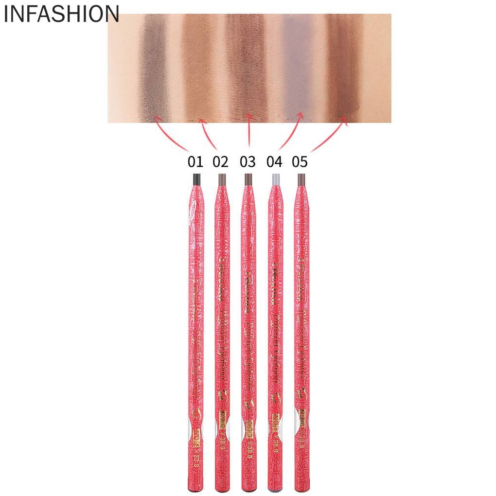 (Hàng Mới Về) Bút Chì Kẻ Lông Mày Tự Nhiên Kháng Nước Lâu Trôi Cho Nữ