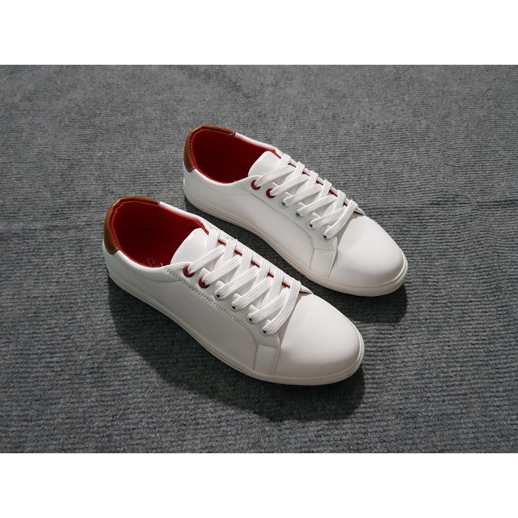 Giày Bata Sneaker Nam Hàn Quốc (Đen Full/Trắng)