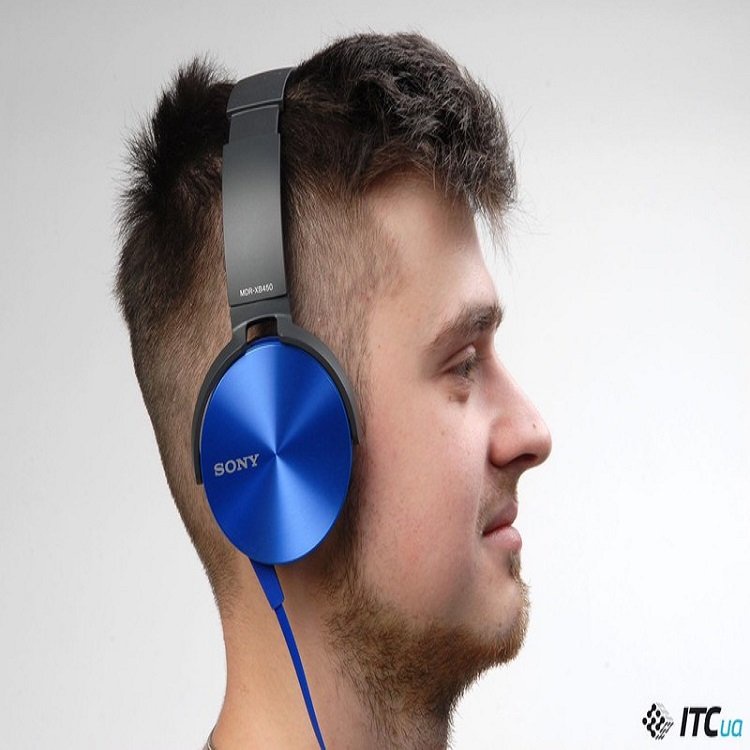 Giao Lưu Âm Nhạc Hát Karaoke Tai nghe có dây Micro Dây Jack Cắm 3.5 Tai nghe chụp tai headphone XB450ap Extra Bass