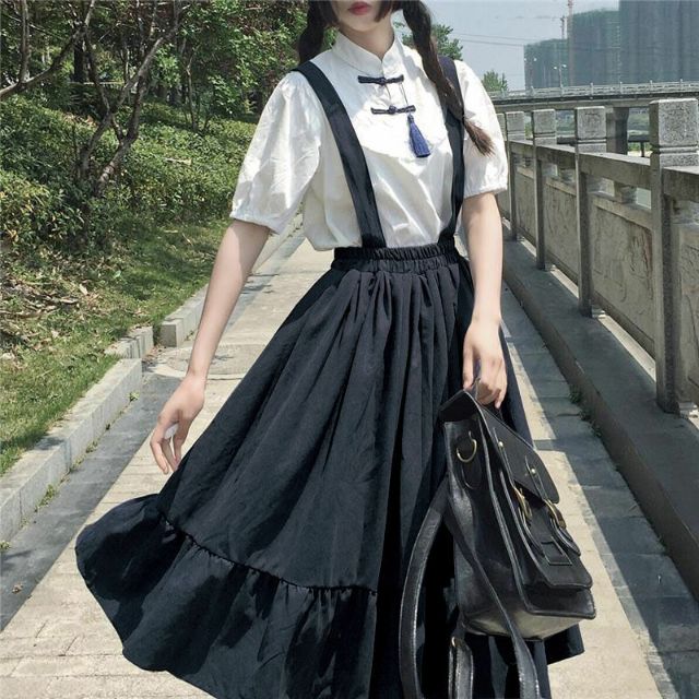 [Order]CÓ ẢNH THẬT CUỐI - Bộ váy, áo cách tân hơi hướng cổ trang - lolita trẻ trung