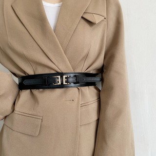 Thắt lưng nữ, phối áo vest