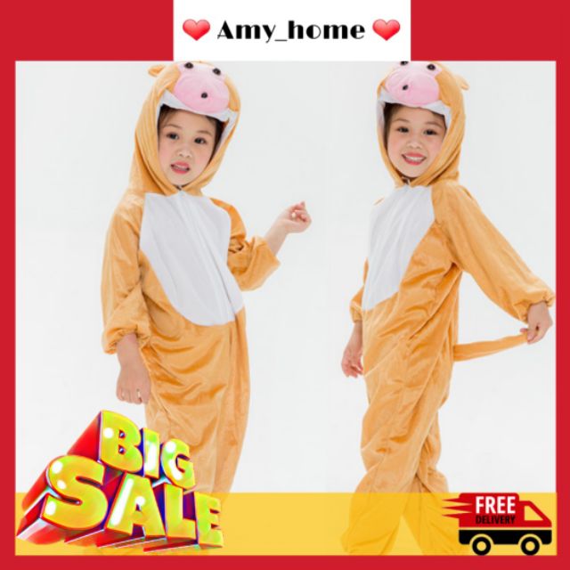 Bộ đồ thú con khỉ cho bé mẫu giáo chất hè mát (Bộ 12 con giáp)