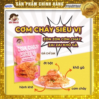 [Xả Kho] SIÊU PHẨM CƠM CHÁY SIÊU VỊ ABI MUA 2 TẶNG 1 KHẨU TRANG