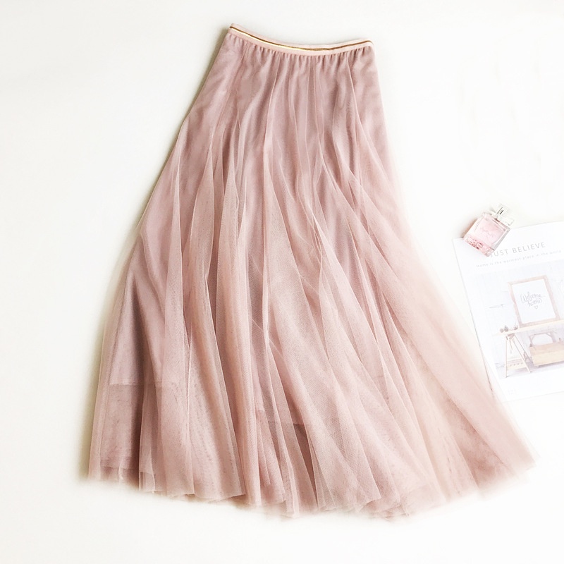 Chân váy lưới tutu xòe nhiều tầng VAY49 free size