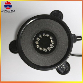 Round LED Light Multi Color Fish Tank Lamp Mini Bright Aquarium Lights
