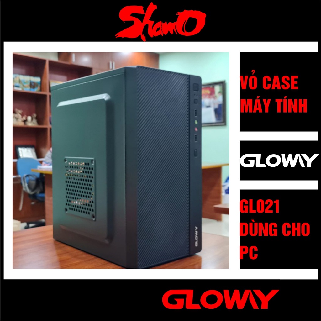 Vỏ case PC Gloway GL021 ( Micro-ATX )– Hàng Chính Hãng – Bảo hành 1 năm