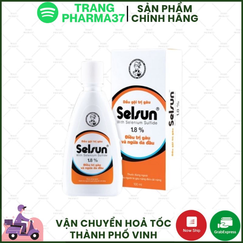 ⚡SALE⚡Dầu gội sạch gàu Selsun 1,8% 100ml