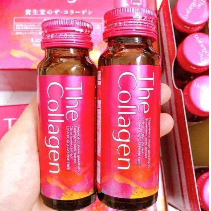 [Mẫu Mới] The Collagen Shiseido Nhật Bản hộp 10 chai x 50ml hàng chính hãng | Thế Giới Skin Care