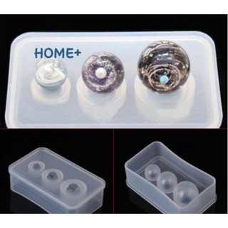 Khuôn Resin Khối Cầu 3 Ô - Trường Thịnh Epoxy