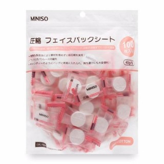 Mặt nạ giấy nén Miniso