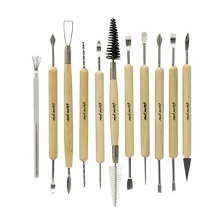 Dụng cụ tạo hình đất sét 11pc Mont Marte