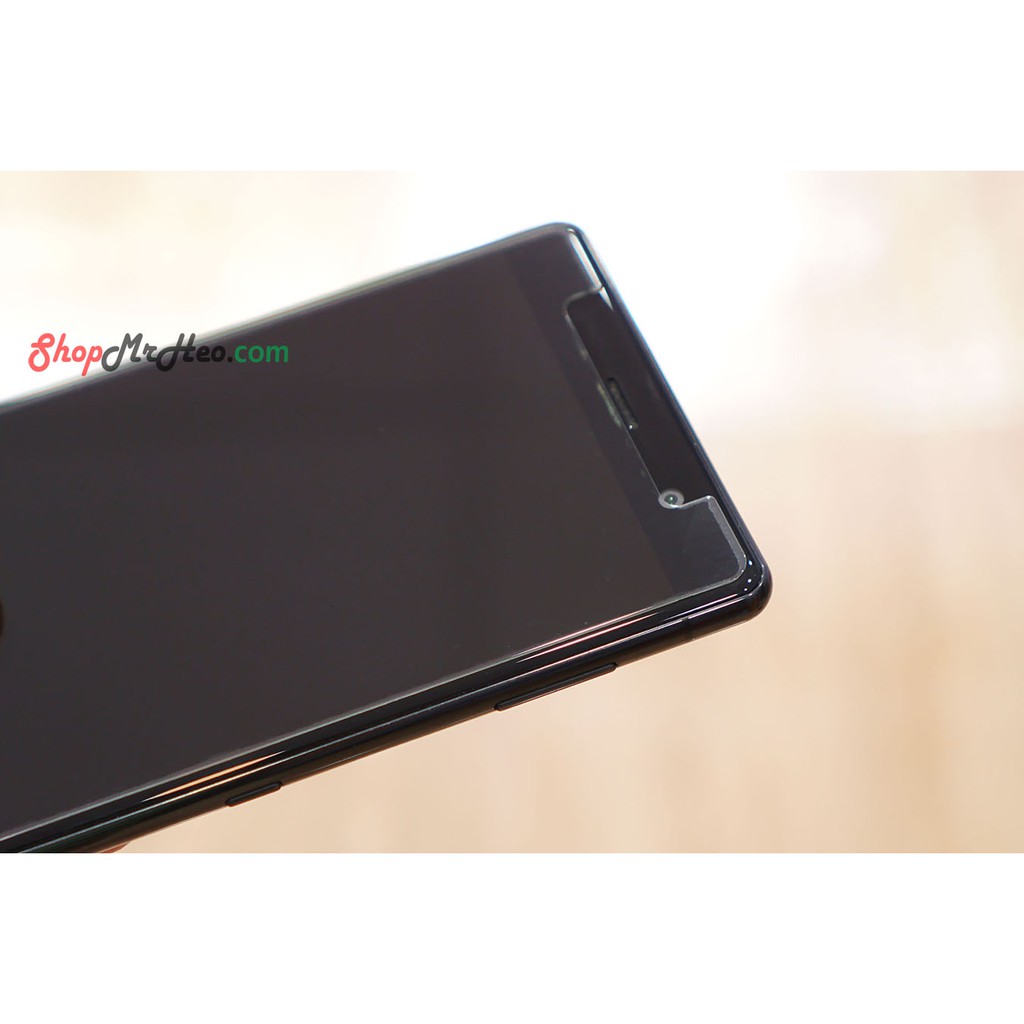 Dán Kính Cường Lực Sony Xperia XZ2 - XZ2 Premium - Ko Full Màn - Hàng Đẹp - Tặng dầu chống hở mép
