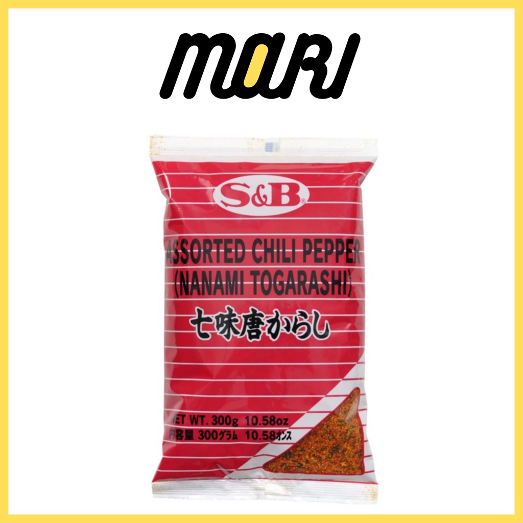 Ớt bột hỗn hợp Assorted Chili Pepper S&amp;B 300g