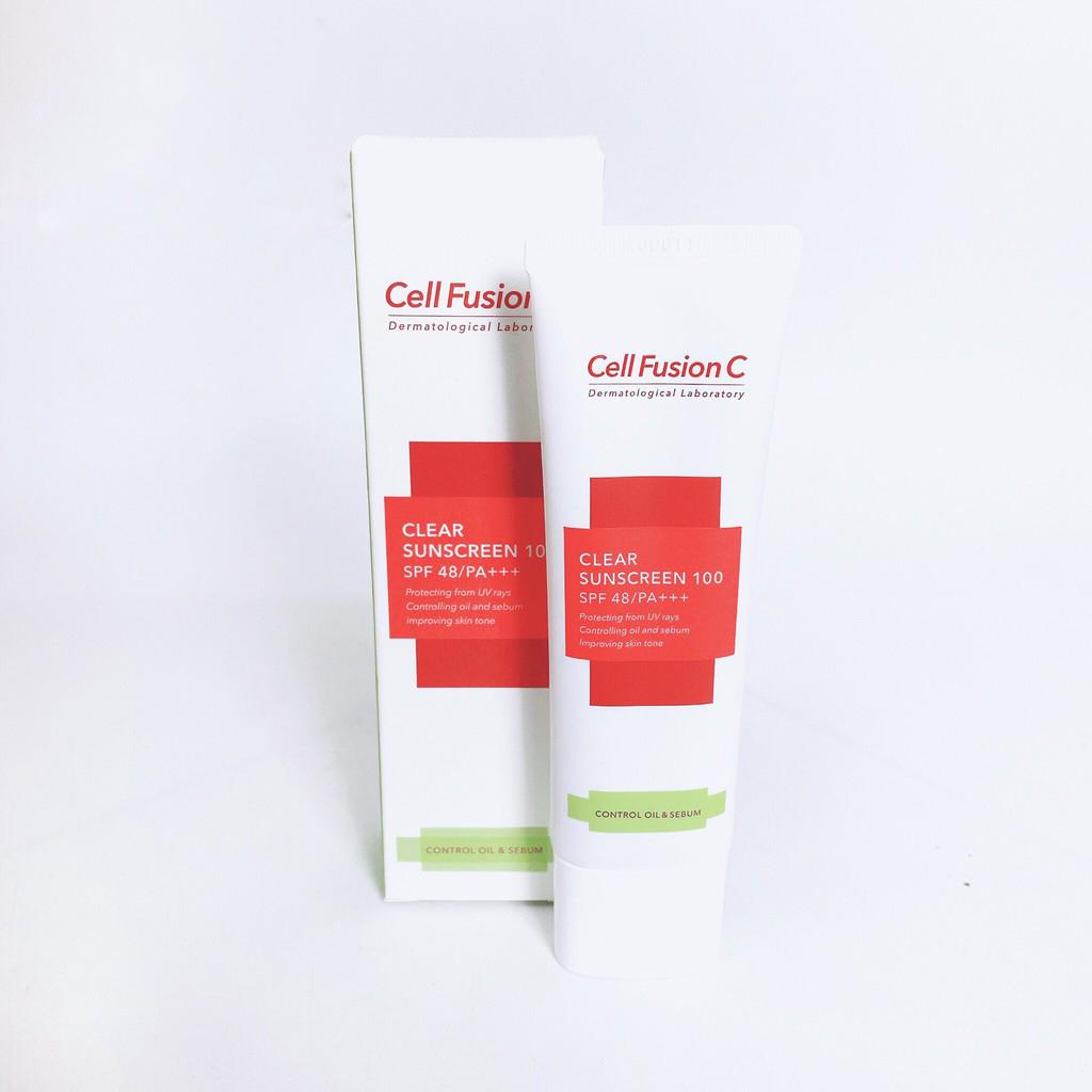 Kem chống nắng Cell Fusion C Laser Suncreen 100/Toning Suncream 100