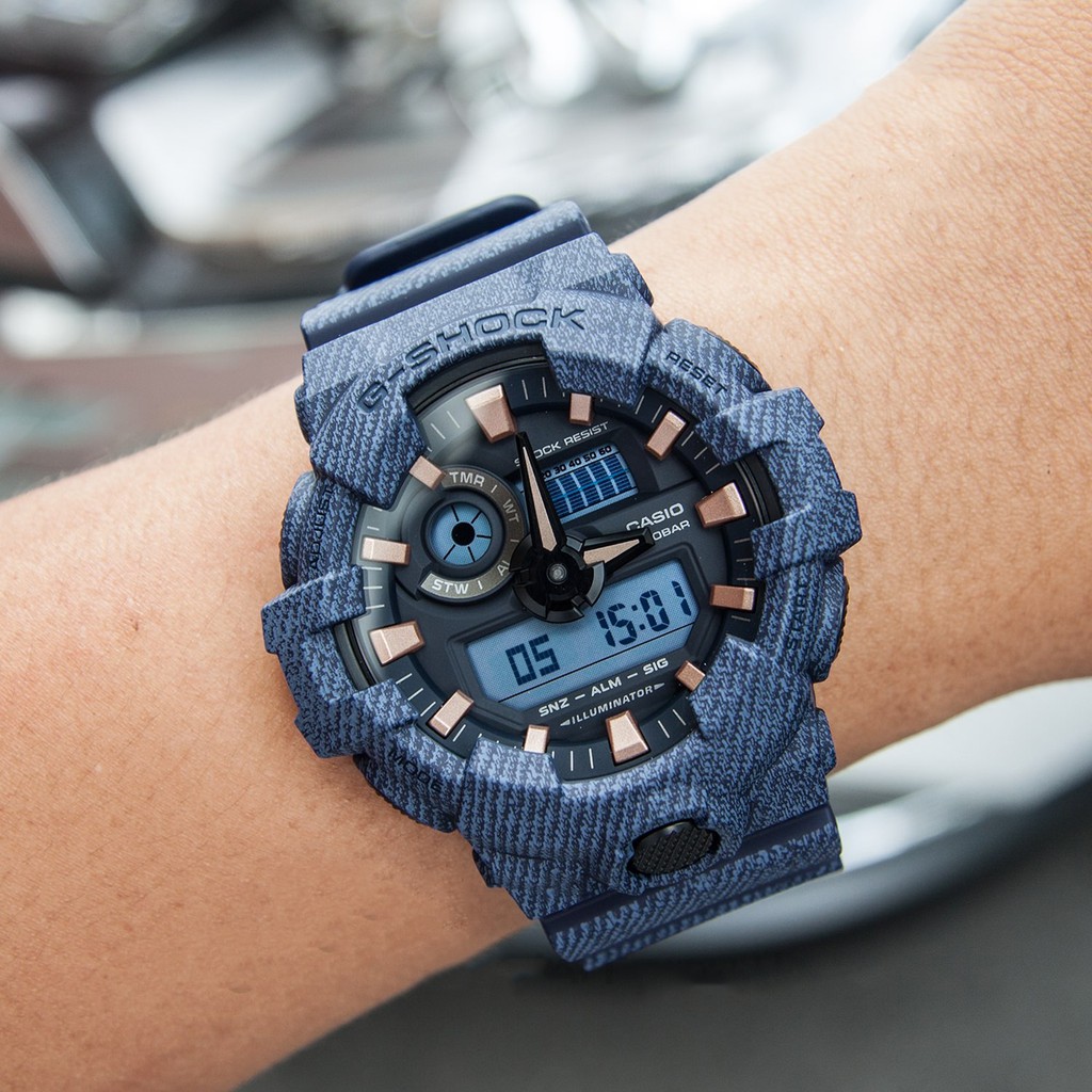 Đồng hồ nam G-SHOCK chính hãng Casio Anh Khuê GA-700DE-2ADR